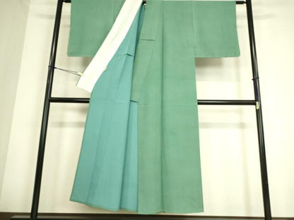 平和屋着物▽上質な小紋 単衣 霞文 ますいわ屋扱い 正絹 逸品 DAAS0755az