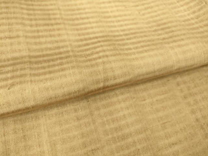 平和屋着物▽上質な紬 単衣 縞 正絹 逸品 未使用 DAAS0802az