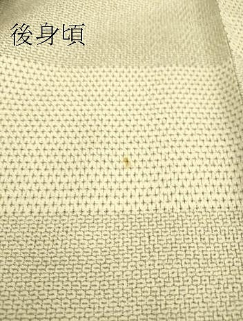 平和屋着物▽本塩沢 単衣 横段文 110亀甲 正絹 逸品 DAAS0943az