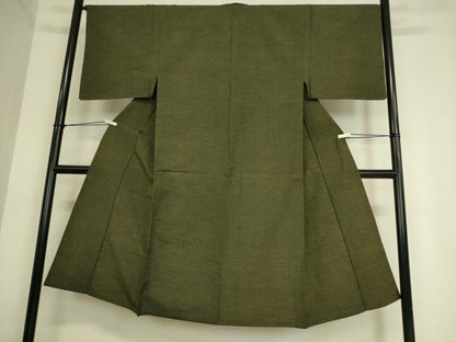 平和屋着物▽男性 紬 単衣 霞文 正絹 逸品 DAAS0973az