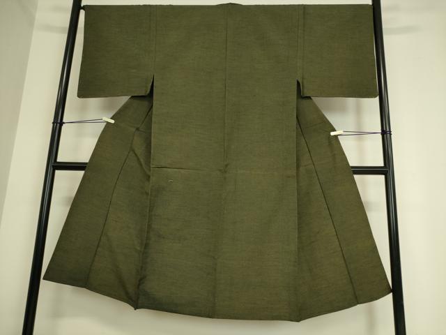 平和屋着物▽男性 紬 単衣 霞文 正絹 逸品 DAAS0973az