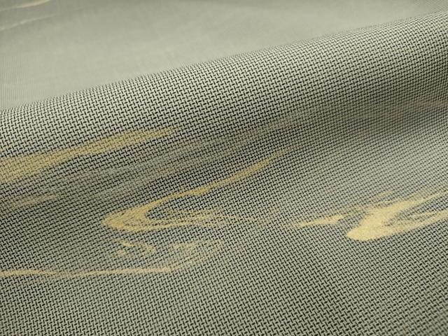 平和屋着物▽訪問着 単衣 霞文 暈し染め 金銀彩 正絹 逸品 DAAS1443ud