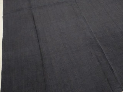 平和屋着物▽上質な紬 単衣 縞 正絹 逸品 DAAS1797ud