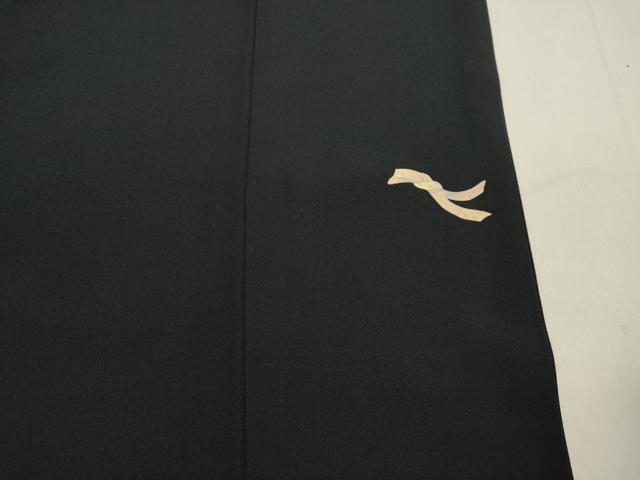平和屋着物●訪問着 作家物 童子遊び 黒地 金彩 正絹 逸品 DAAS2008tw