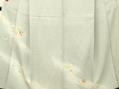 平和屋着物●訪問着 駒刺繍 瓢箪 ひょうたん 吹き寄せ花文 暈し染め 金彩 正絹 逸品 DAAS2026tw