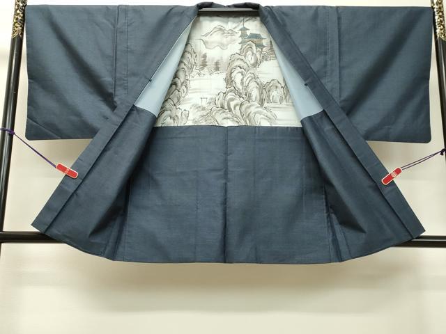 平和屋着物●男性 本場大島紬 アンサンブル 100亀甲 総詰め 正絹 逸品 DAAS2040tw