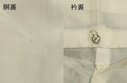平和屋着物●本場大島紬　7マルキ　麻の葉文様　正絹　逸品　DAAS2042tw
