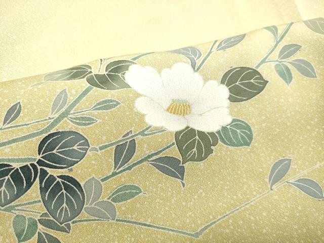 平和屋着物●訪問着 友禅 枝花文 暈し染め 正絹 逸品 DAAS2075tw
