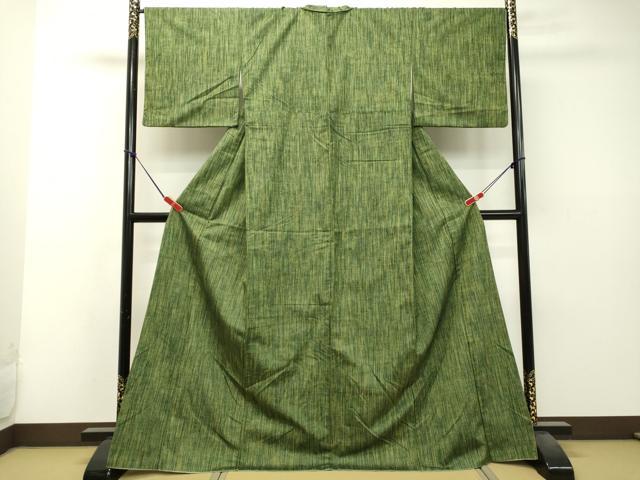 平和屋着物●上質な紬 間道 正絹 逸品 DAAS2098tw