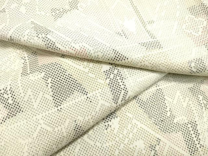 平和屋着物●本場大島紬 7マルキ 抽象文様 正絹 逸品 DAAS2123tw