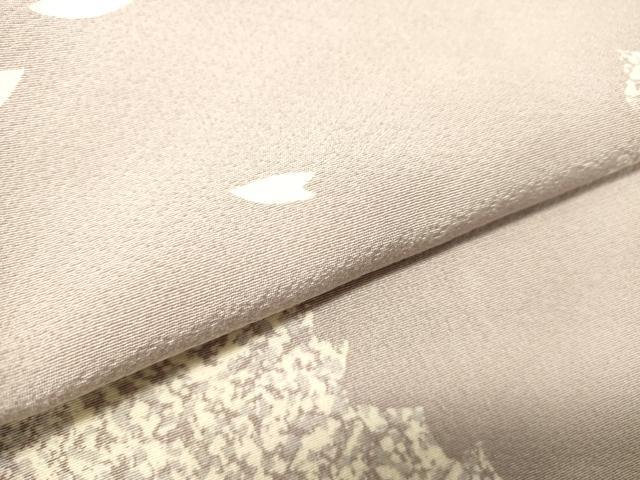 平和屋着物●上質な小紋 舞桜文 正絹 逸品 DAAS2157tw