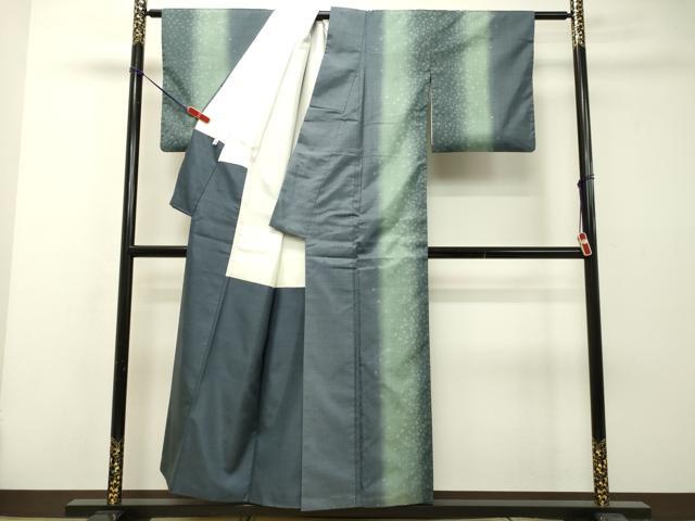 平和屋着物●本場縞大島紬 訪問着 薩摩染織 舞花間道 証紙付き 正絹 逸品 DAAS2159tw