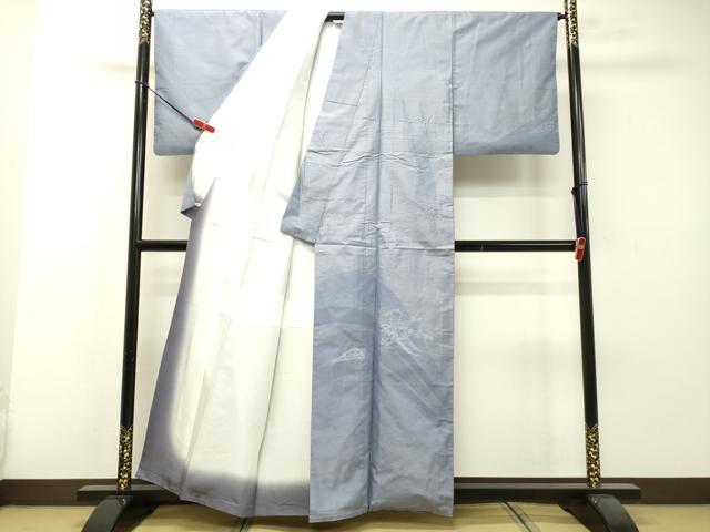 平和屋着物●本場大島紬　訪問着　御所車花文　さが美扱い　正絹　逸品　DAAS2181tw