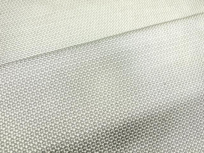平和屋着物●男性 紬 アンサンブル 120亀甲 総詰め 反端付き 正絹 逸品 DAAS2183tw