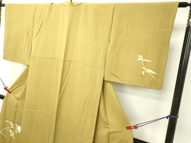 平和屋着物●十日町友禅作家 村松竜介 訪問着 枝花文 正絹 逸品 DAAS2187tw