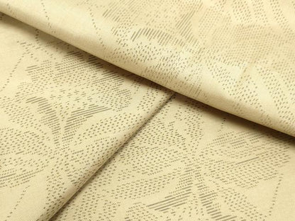 平和屋着物●本場大島紬 草花文 正絹 逸品 DAAS2334tw