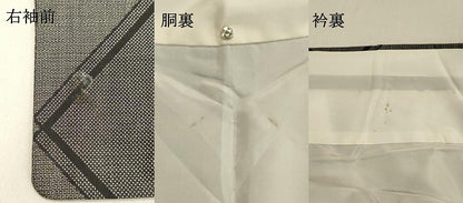 平和屋着物●本場大島紬 7マルキ 150亀甲 花菱文 正絹 逸品 DAAS2349tw