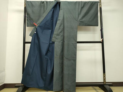 平和屋着物●男性　本場大島紬　100亀甲　総詰め　キングサイズ　正絹　逸品　未使用　DAAS2358tw
