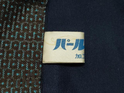 平和屋着物●男性　本場大島紬　100亀甲　総詰め　キングサイズ　正絹　逸品　未使用　DAAS2358tw