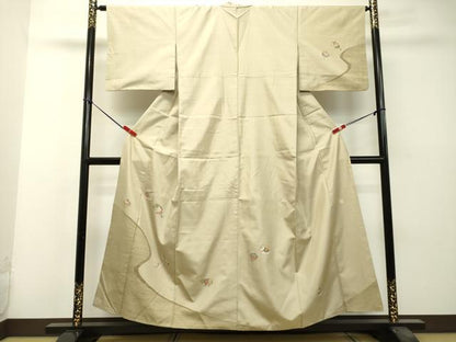 平和屋着物●訪問着 紬地 玩具文様 正絹 逸品 DAAS2413tw