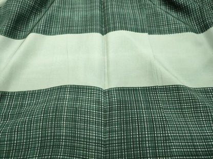 平和屋着物●男性 本場大島紬 アンサンブル 格子 正絹 逸品 DAAS2437tw
