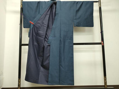 平和屋着物●男性　本場大島紬　アンサンブル　100亀甲　総詰め　正絹　逸品　DAAS2463tw