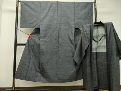 平和屋着物●男性 本場大島紬 アンサンブル 80亀甲 総詰め 正絹 逸品 DAAS2481tw