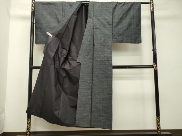 平和屋着物●男性 本場大島紬 アンサンブル 80亀甲 総詰め 正絹 逸品 DAAS2481tw