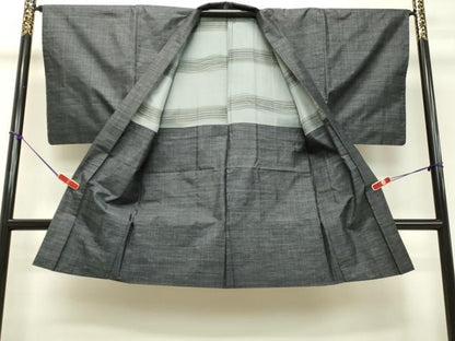 平和屋着物●男性 本場大島紬 アンサンブル 80亀甲 総詰め 正絹 逸品 DAAS2481tw