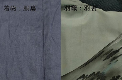 平和屋着物●男性 本場大島紬 アンサンブル 100亀甲 総詰め 正絹 逸品 DAAS2489tw