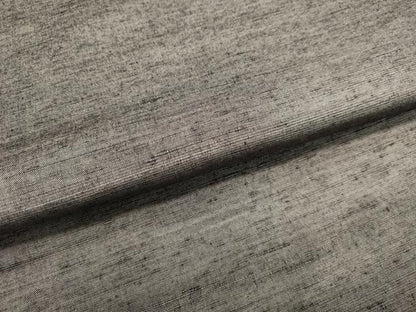 平和屋着物●男性　紬　アンサンブル　紫鼠色　正絹　逸品　未使用　DAAS2491tw