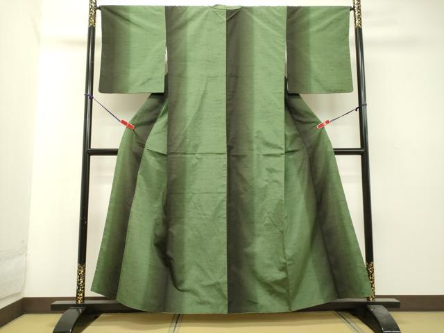 平和屋着物●上質な紬 間道 正絹 逸品 DAAS2503tw