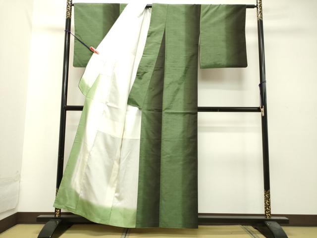 平和屋着物●上質な紬 間道 正絹 逸品 DAAS2503tw