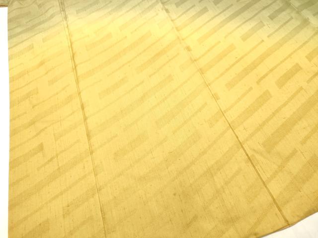 平和屋着物●訪問着 紬地 斜線文 正絹 逸品 DAAS2518tw