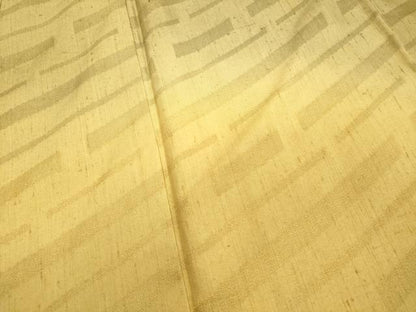 平和屋着物●訪問着 紬地 斜線文 正絹 逸品 DAAS2518tw