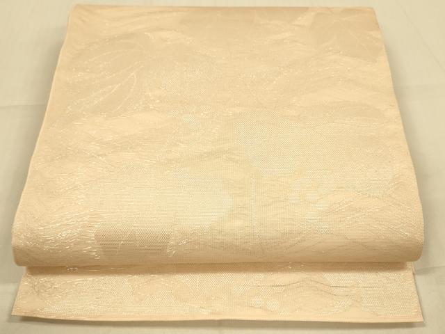 平和屋着物＊夏物　六通柄　本袋帯　南天文　銀糸　正絹　逸品　DAAS2554cm