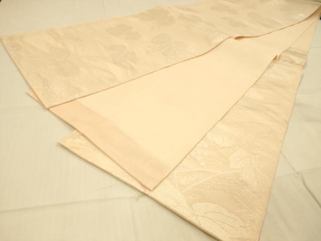 平和屋着物＊夏物　六通柄　本袋帯　南天文　銀糸　正絹　逸品　DAAS2554cm