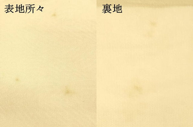 平和屋着物＊夏物　六通柄袋帯　唐織　花鳥文　金銀糸　正絹　逸品　DAAS2917cm