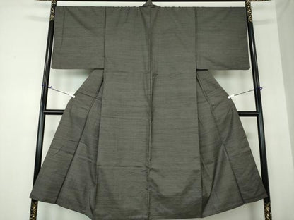 平和屋着物●男性 本場大島紬 亀甲柄 正絹 逸品 DAAS3008ps