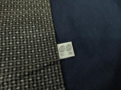 平和屋着物●男性 本場大島紬 亀甲柄 正絹 逸品 DAAS3008ps