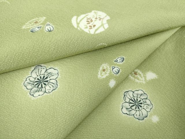 平和屋着物●上質な小紋 辻が花 蛍暈し 正絹 逸品 未使用 DAAS3036ps