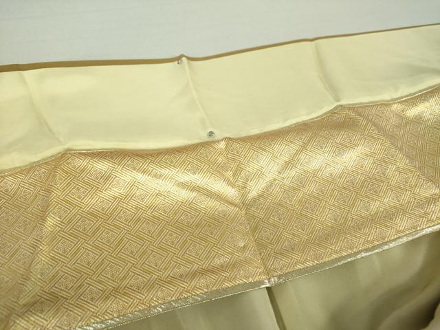 平和屋着物●訪問着 駒刺繍 鬘帯花文 金彩 正絹 逸品 DAAS3054ps