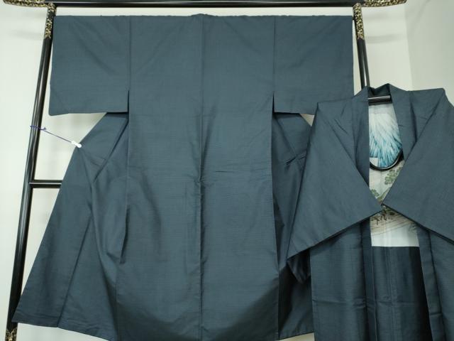 平和屋着物●男性 本場大島紬 アンサンブル 長羽織 100亀甲 総詰め 正絹 逸品 DAAS3070ps