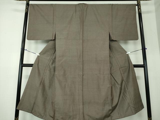 平和屋着物●男性 本場大島紬 アンサンブル 100亀甲 総詰め 正絹 逸品 DAAS3089ps