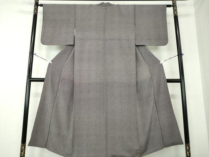 平和屋着物●江戸小紋　鮫小紋柄　正絹　逸品　DAAS3136ps