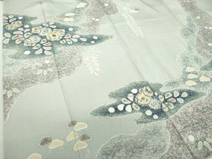 平和屋着物●訪問着　絞り　辻が花　正絹　逸品　DAAS3143ps
