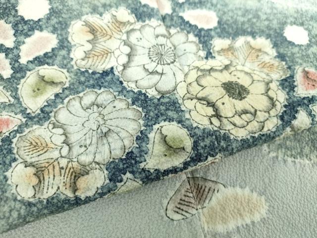 平和屋着物●訪問着　絞り　辻が花　正絹　逸品　DAAS3143ps
