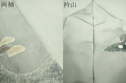 平和屋着物●訪問着　絞り　辻が花　正絹　逸品　DAAS3143ps