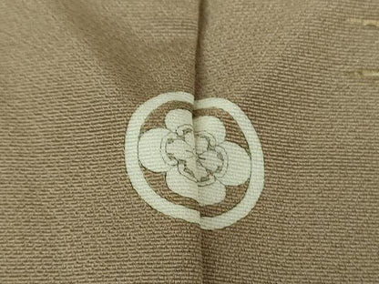 平和屋着物●訪問着 刺繍 草葉丸文 金彩 正絹 逸品 DAAS3168ps