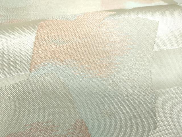 平和屋着物●西陣　川島織物　六通柄　本袋帯　破れ色紙　金銀糸　正絹　逸品　DAAS3207ps